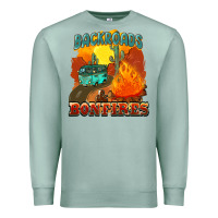 Seafoam backroads and bonfire Premium Sweatshirt - NancyCooperArtShop