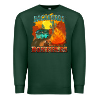 Sports Green backroads and bonfire Premium Sweatshirt - NancyCooperArtShop