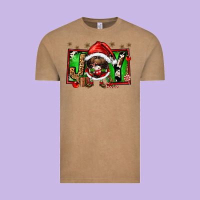 Joy Afro Santa Gnomes Vintage Tee Designed By Fadigitalartstudio
