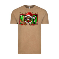 Vintage Coffee joy afro santa gnomes Vintage Tee - FaDigitalArtStudio