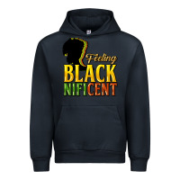 Navy feeling blacknificent Urban Hoodie - NancyCooperArtShop