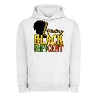 Pigment Lunar Rock feeling blacknificent Urban Hoodie - NancyCooperArtShop