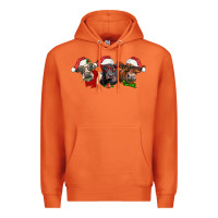 Carrot christmas heifers Premium Hoodie - LillyAllenDesigns
