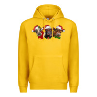 Lemon christmas heifers Premium Hoodie - LillyAllenDesigns