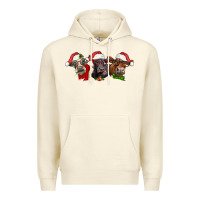 Sandshell christmas heifers Premium Hoodie - LillyAllenDesigns