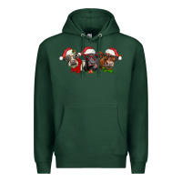 Sports Green christmas heifers Premium Hoodie - LillyAllenDesigns
