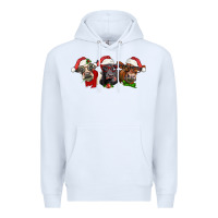 White christmas heifers Premium Hoodie - LillyAllenDesigns