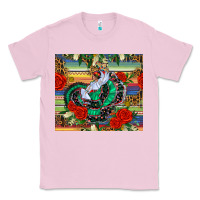 Bubblegum Pink flamenco dancer tumbler Classic Tee - BundleAndBundleShop