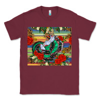 Burgundy flamenco dancer tumbler Classic Tee - BundleAndBundleShop