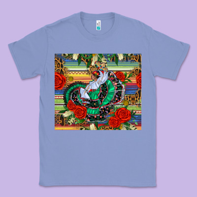 Flamenco Dancer Tumbler Classic Tee Designed By Bundleandbundleshop