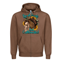 Chestnut dead inside but caffeinated Zipper Hoodie - Jasminsmagicworld
