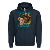 Navy dead inside but caffeinated Zipper Hoodie - Jasminsmagicworld