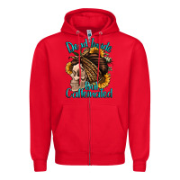 Red dead inside but caffeinated Zipper Hoodie - Jasminsmagicworld