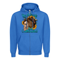 True Royal dead inside but caffeinated Zipper Hoodie - Jasminsmagicworld