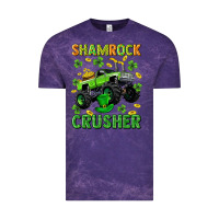 Cloud Purple st patricks shamrock crusher Vintage Tee - Neo Western