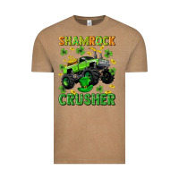 Vintage Coffee st patricks shamrock crusher Vintage Tee - Neo Western