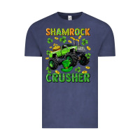 Vintage Denim st patricks shamrock crusher Vintage Tee - Neo Western