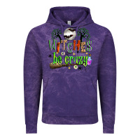 Cloud Purple witches be crazy Vintage Hoodie - Zillion Design Studio