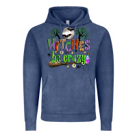 Vintage Denim witches be crazy Vintage Hoodie - Zillion Design Studio