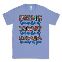 Colony Blue freedom because of bravery because of selflessness because of you Classic Tee - JahusDesignShop