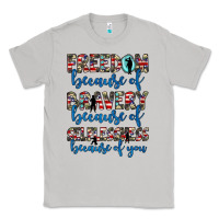 Moon Dust freedom because of bravery because of selflessness because of you Classic Tee - JahusDesignShop