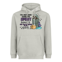 Moon Dust spirit animal raccoon Heavyweight Hoodie - MaliasSmallBusiness