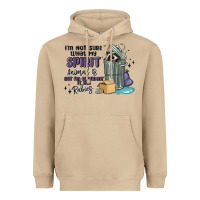 Mushroom spirit animal raccoon Heavyweight Hoodie - MaliasSmallBusiness