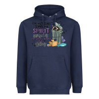 Navy spirit animal raccoon Heavyweight Hoodie - MaliasSmallBusiness