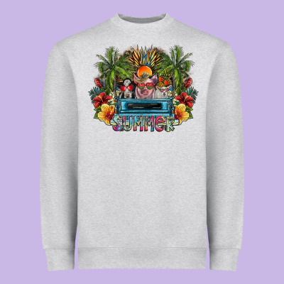 Summer Heavyweight Sweatshirt Designed By Sublimationcraftshop