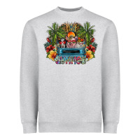 Heather Grey summer Heavyweight Sweatshirt - SublimationCraftShop