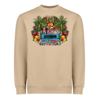 Mushroom summer Heavyweight Sweatshirt - SublimationCraftShop