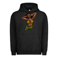 Pigment Black black woman Urban Hoodie - NancyCooperArtShop