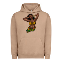 Pigment Burro black woman Urban Hoodie - NancyCooperArtShop