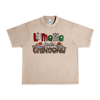 French Oak la mama mas chingona Urban Heavy Tee - CowhideDigitalArt