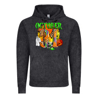 Vintage Black october 31 Vintage Hoodie - Zillion Design Studio