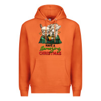 Carrot have a llamazing christmas alpaca head Premium Hoodie - LillyAllenDesigns