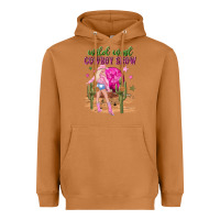 Meerkat wild west cowboy show Heavyweight Hoodie - NancyCooperArtShop