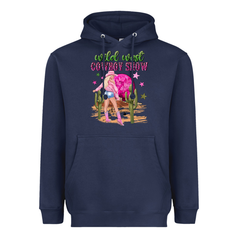 Wild West Cowboy Show Heavyweight Hoodie by NancyCooperArtShop | Teevron