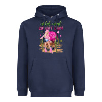 Navy wild west cowboy show Heavyweight Hoodie - NancyCooperArtShop