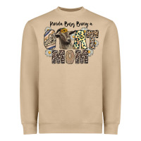 Mushroom kinda busy being a goat mom Heavyweight Sweatshirt - CowhideDigitalArt