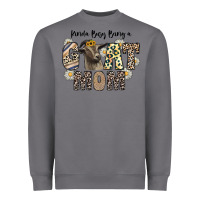 Storm kinda busy being a goat mom Heavyweight Sweatshirt - CowhideDigitalArt