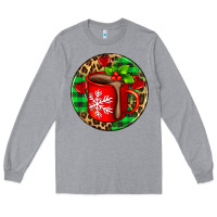 Heather Grey christmas hot chocolate and candies Long Sleeve Tee - AdoDesignShop