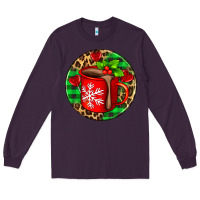 Plum christmas hot chocolate and candies Long Sleeve Tee - AdoDesignShop
