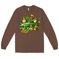 Chestnut st patricks gnomes  with farm truck Long Sleeve Tee - AdoDesignShop