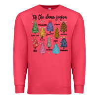 Cardinal tis the damn season music Premium Sweatshirt - MaliasSmallBusiness