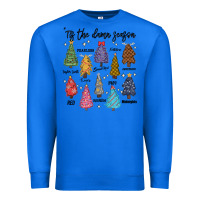 True Royal tis the damn season music Premium Sweatshirt - MaliasSmallBusiness
