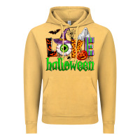 Vintage Mustard love halloween Vintage Hoodie - Zillion Design Studio