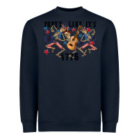 Navy Party like its 1776 4th of july Heavyweight Sweatshirt - CowGirlArtShop
