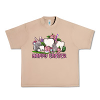 Burro Happy Easter teeth Urban Heavy Tee - OliviaCreatesArt
