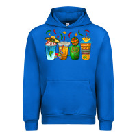 Cobalt Cinco de Mayo Coffee Cups Urban Hoodie - texasbilliewilder